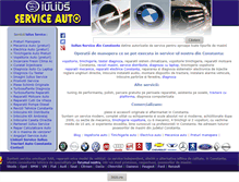 Tablet Screenshot of iulius-service.ro